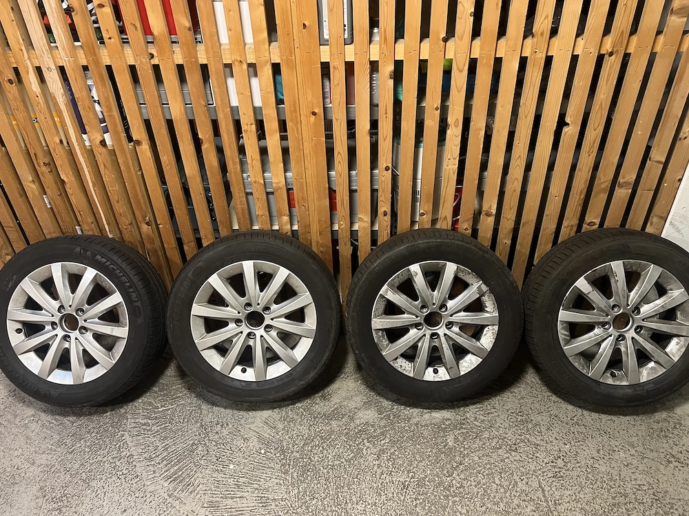 Mercedes Original Ronal Alufelgen 16 Zoll + 205 55 R16Michelin Sommerreifen