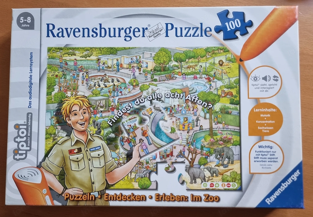 Tip Toi Puzzle Zoo