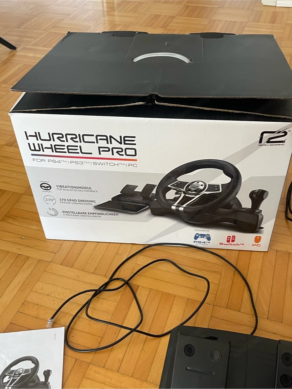 Ready2gaming Gaming-Controller  Hurricane Pro Lenkrad 