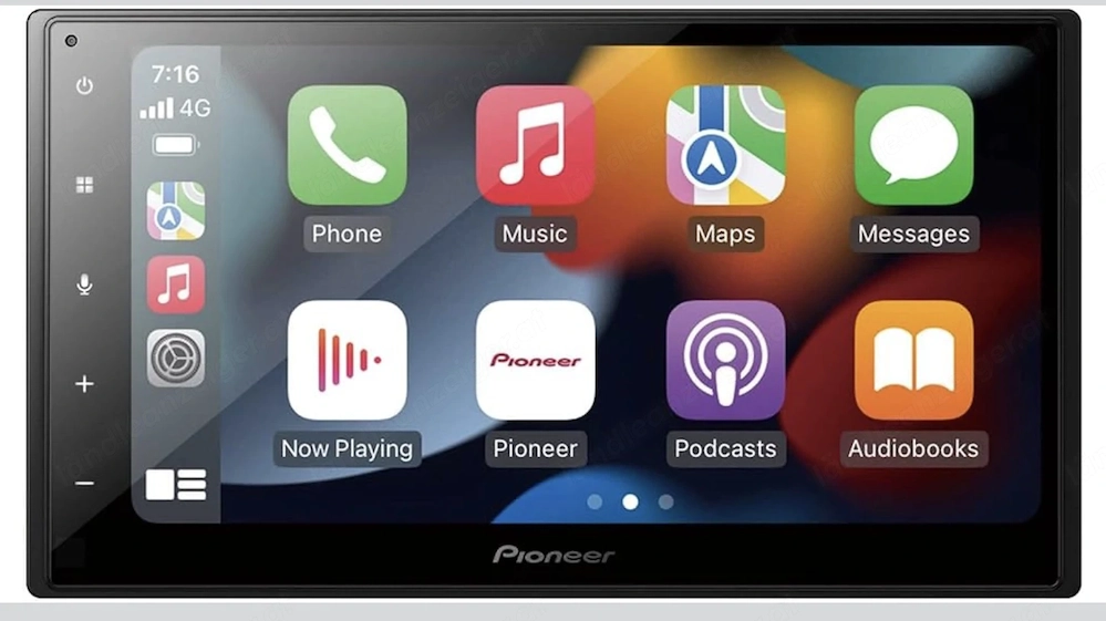 Autoradio Pioneer SPH-DA360DAB, Apple+Android Carplay wireless, DAB, Fernbedienung