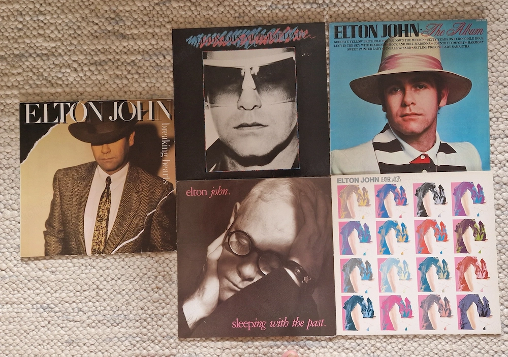 Elton John - 5 LPs in Toppzustand