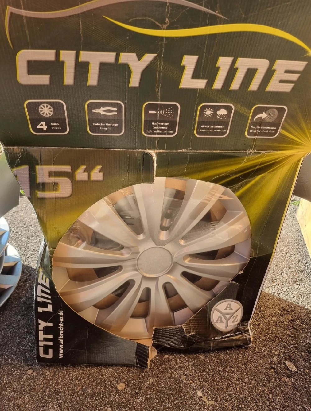 Verschenke Radkappen 15 Zoll