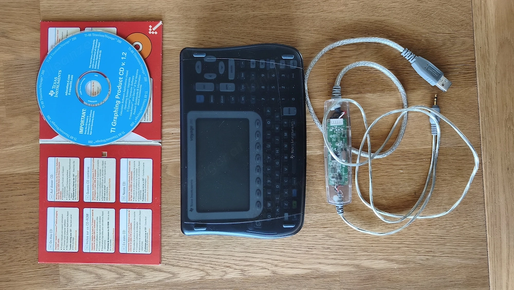 Taschenrechner Texas Instruments Voyage 200 inkl. Zubehör