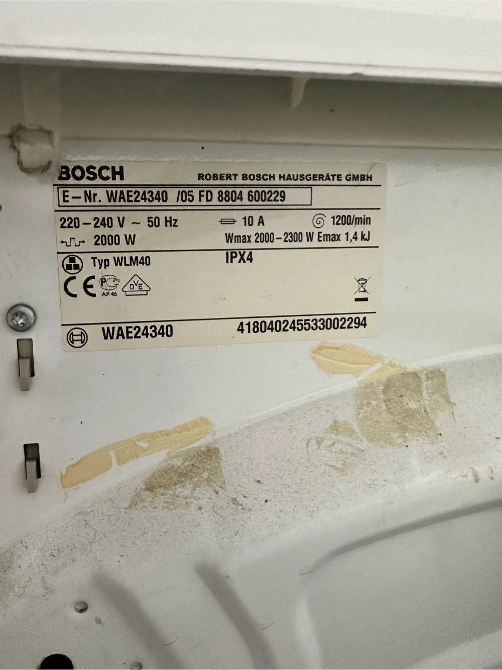 Waschmaschine Bosch