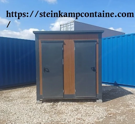 Doppel-Sanitärcontainer 2 WC WC + Urinal