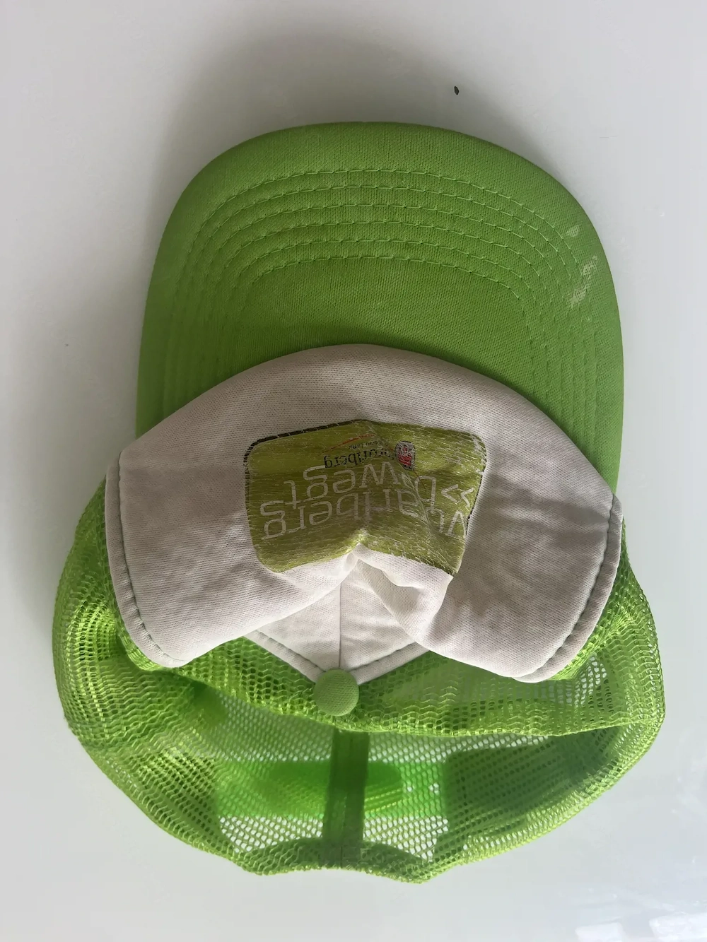 Myrtle Beach Trucker Cap Grün Weiß Mesh Kappe Einheitsgröße Unisex