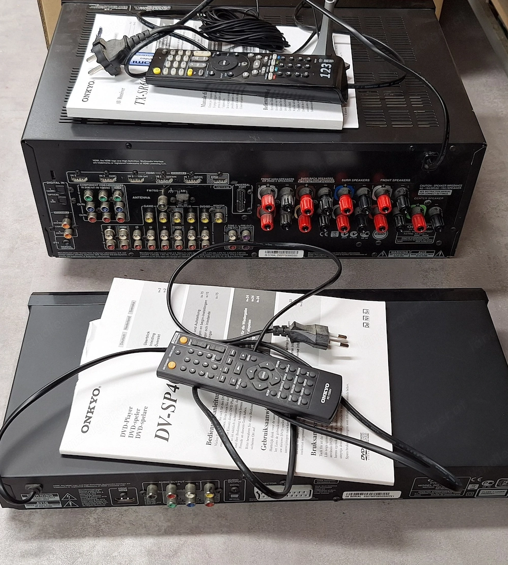 Receiver plus DVD-Player