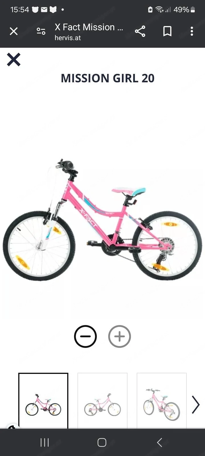Mädchen Fahrrad