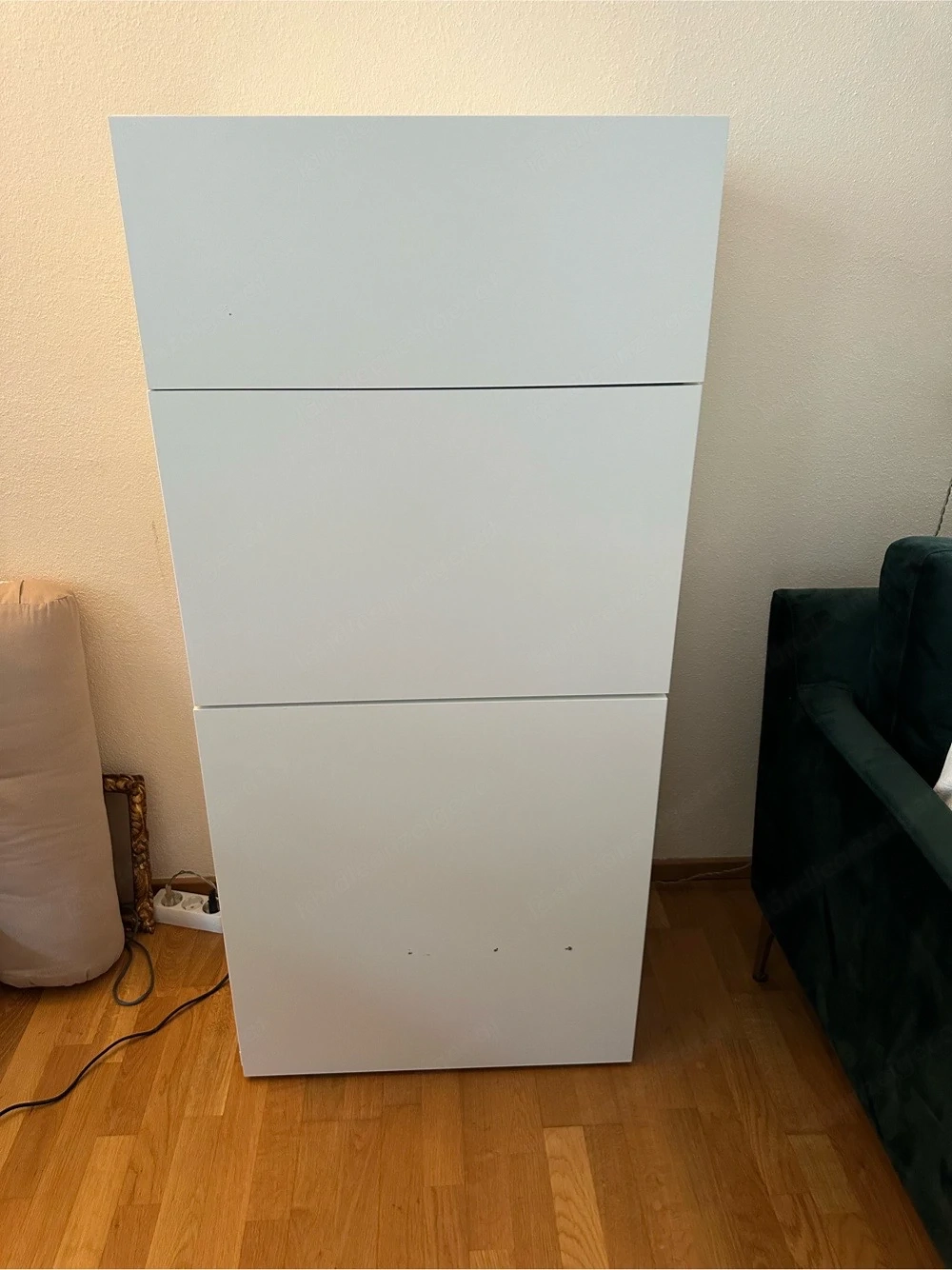 2 Schränke weiß