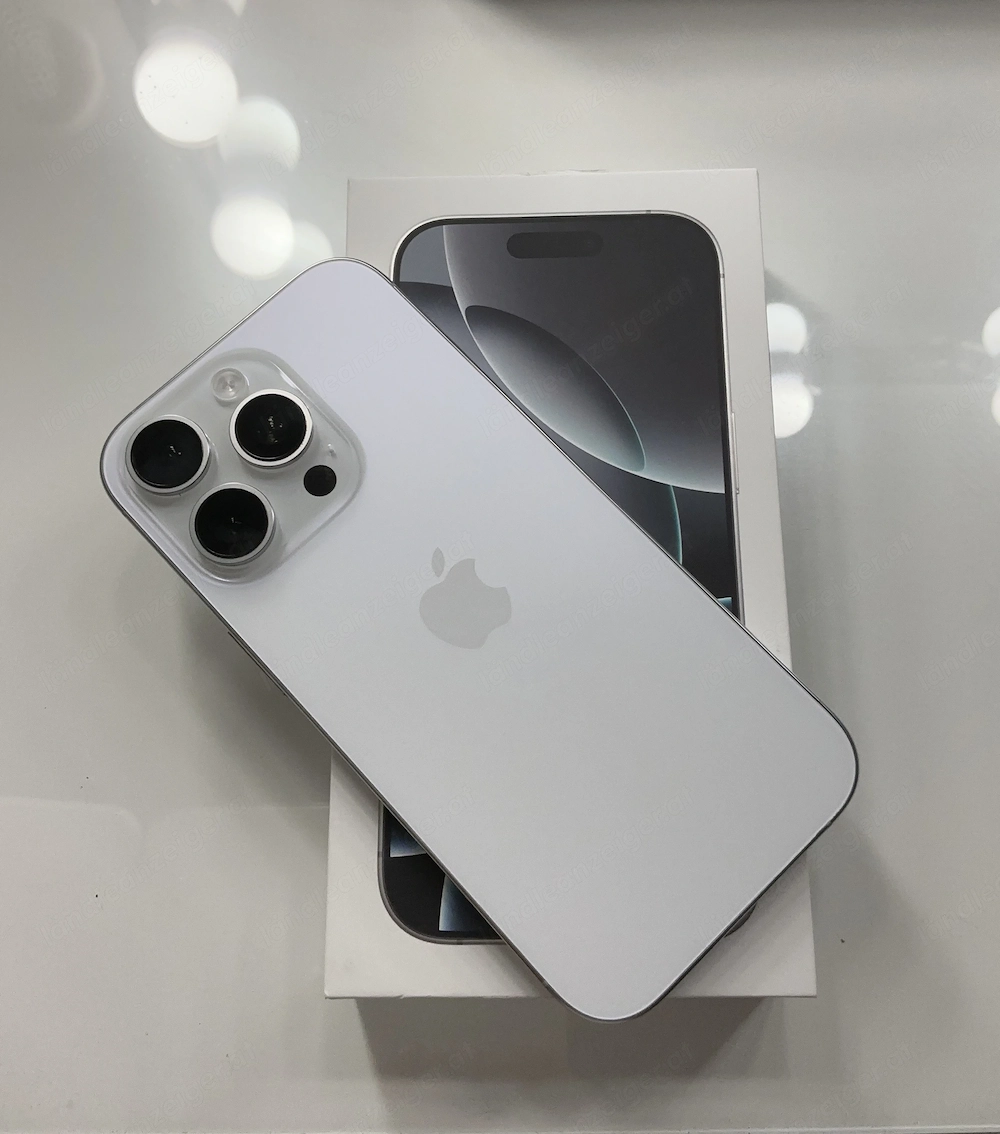 iPhone 16 Pro - 128GB - weiß