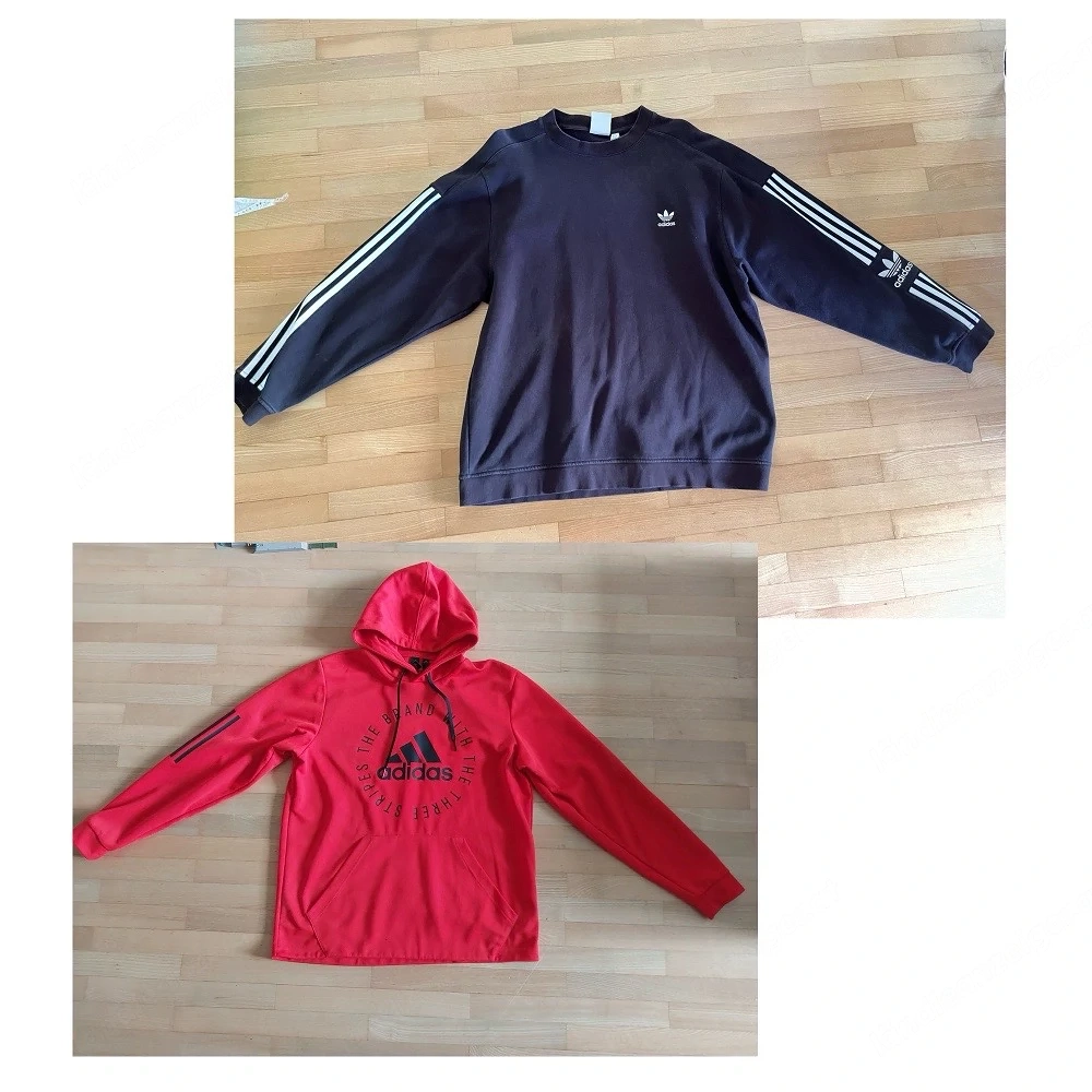 2 Adidas Herrenpullover Gr.Large