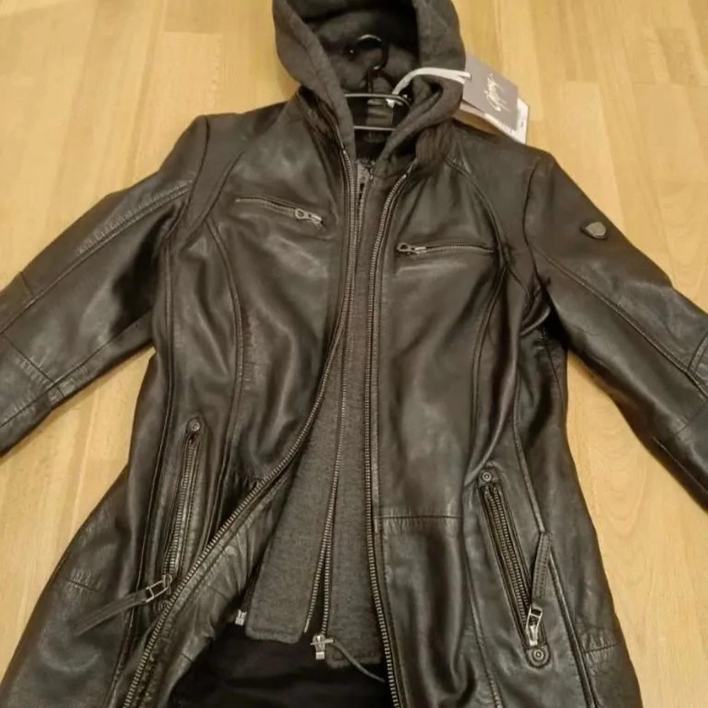 Damen Ledermantel GIPSY Größe S