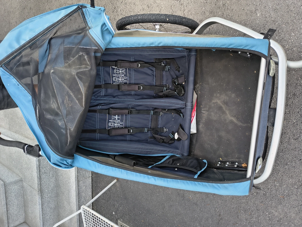 croozer für zwei Kinder 