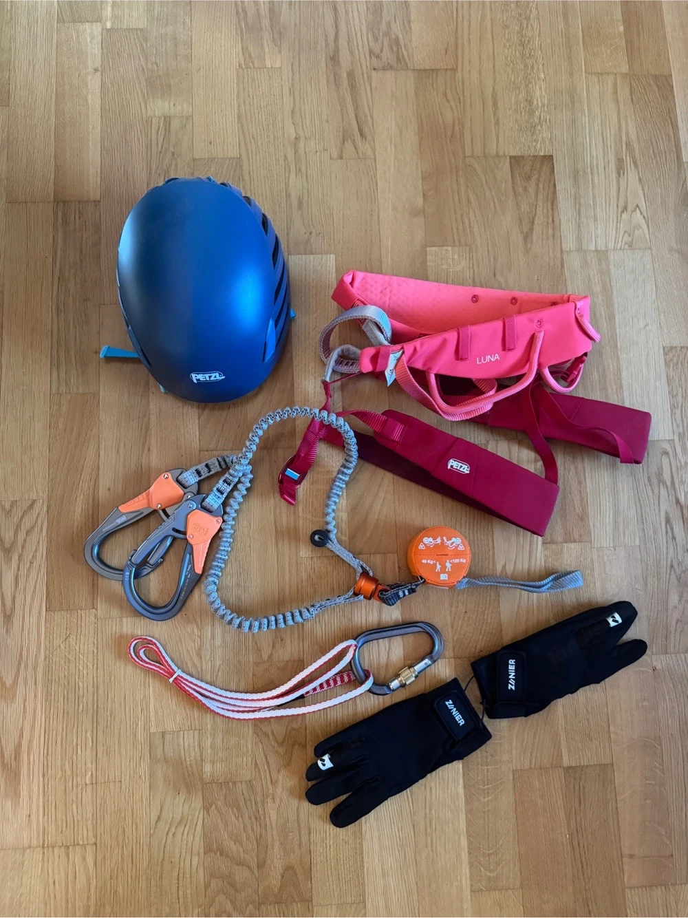 Klettersteig Set   neu und unbenutzt