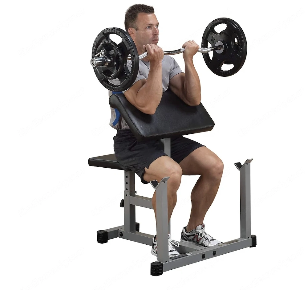Body-Solid PPB-32X Powerline-Serie Curlbank | Curlpult | Bizepsbank | Curl-Maschine | Scottbank