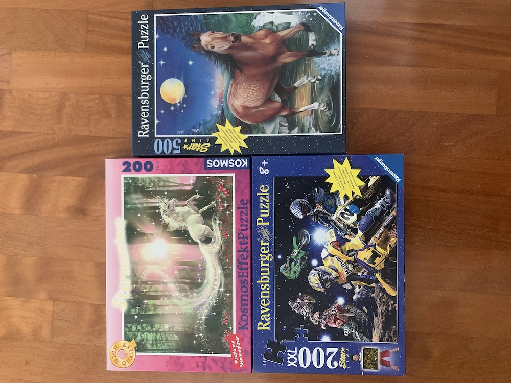 Puzzle 200 oder 500 Teile