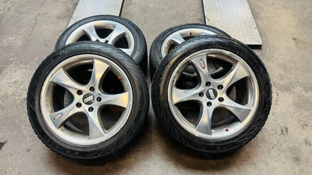 BBS 20 Zoll Porsche Cayenne 10J ET48 275 45 R20 Nokian Winter