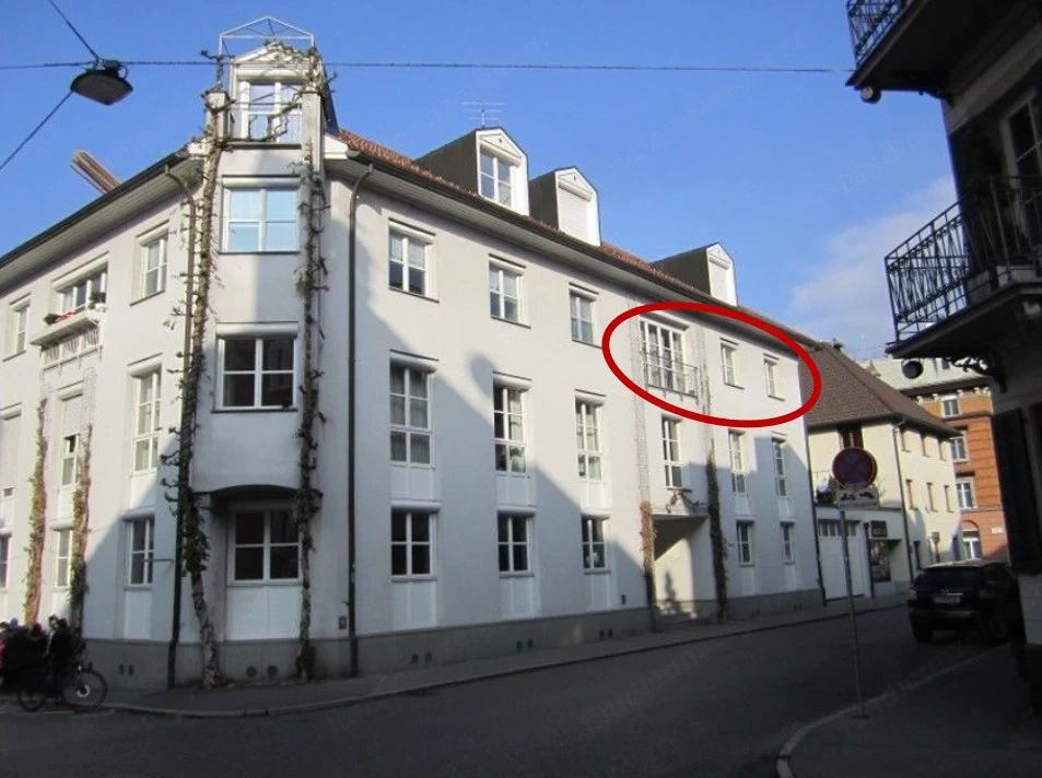 Große, sonnige 3-Zimmer-Wohnung zum Wohlfühlen im Zentrum von Bregenz zu vermieten