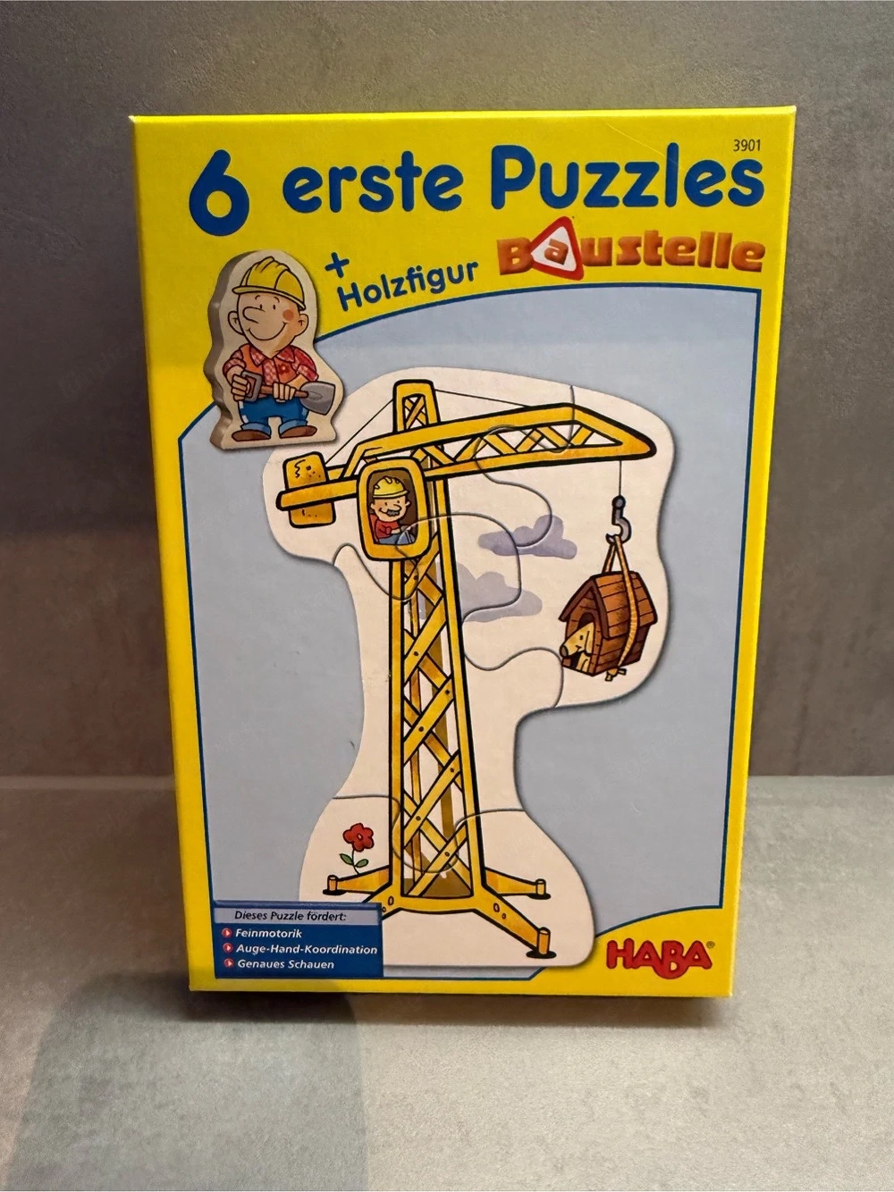 HABA 6 erste Puzzle - Baustelle