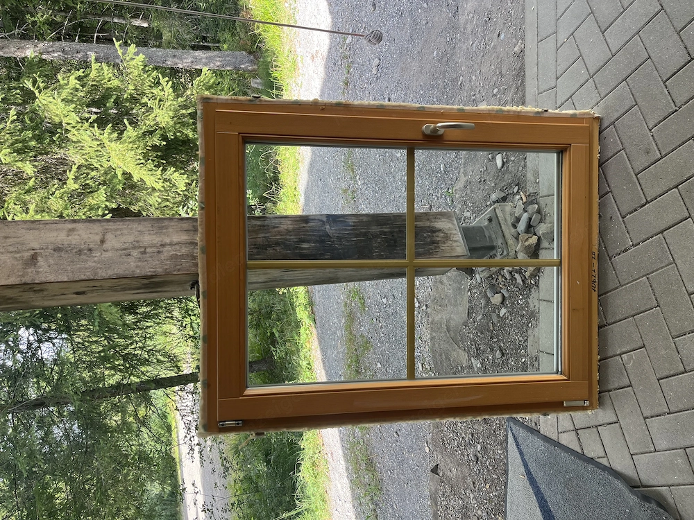 Holzfenster aussen alu 