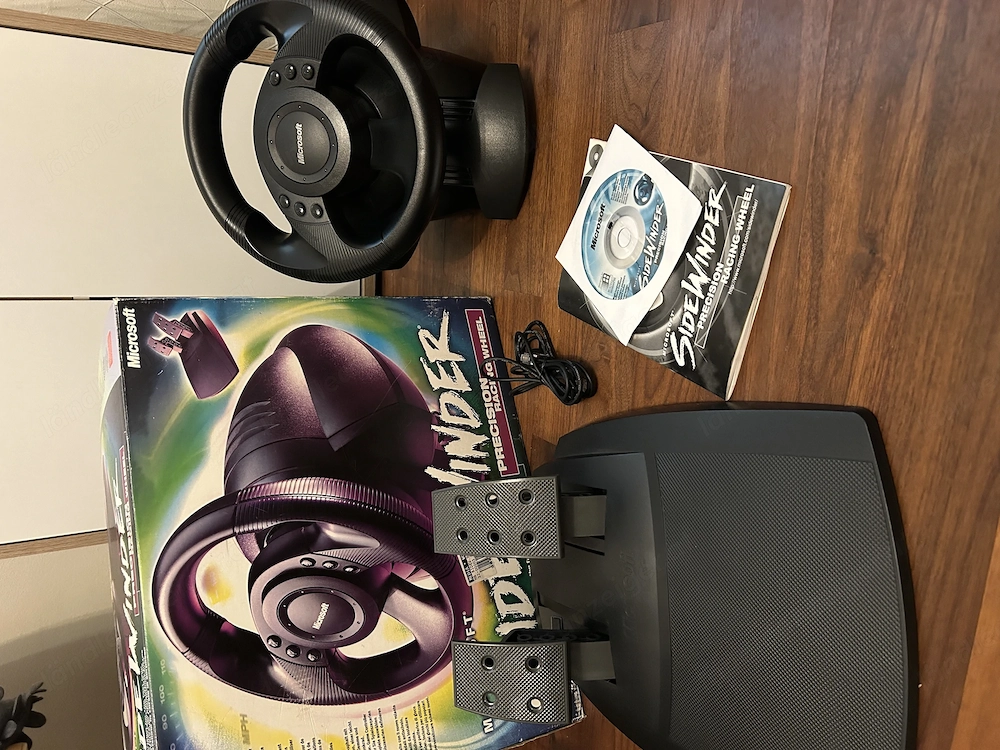 Microsoft Sidewinder Precision Racing Wheel Joystick