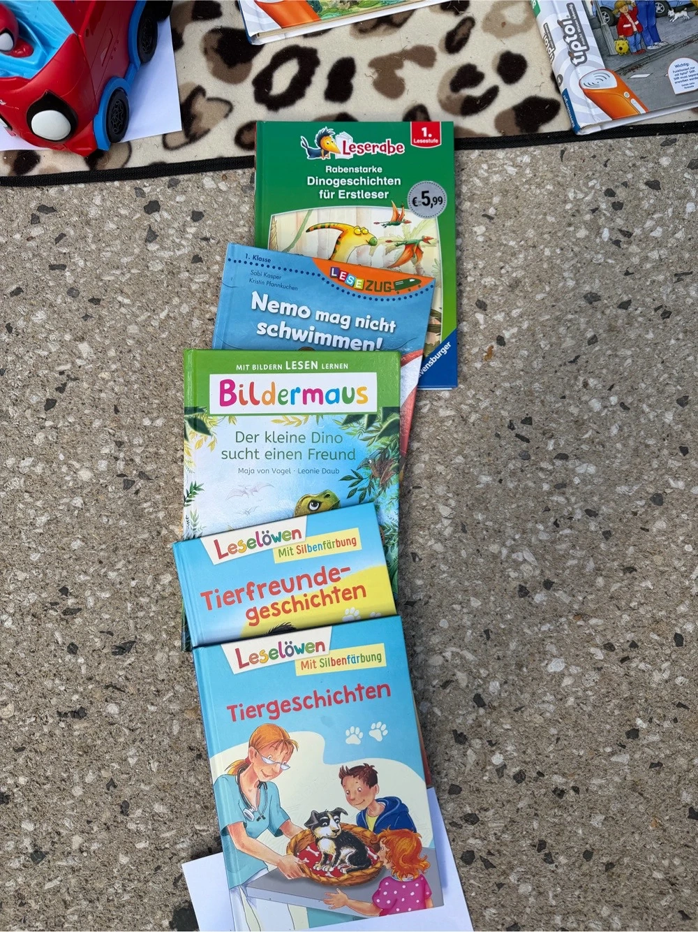 verschiedene Bücher