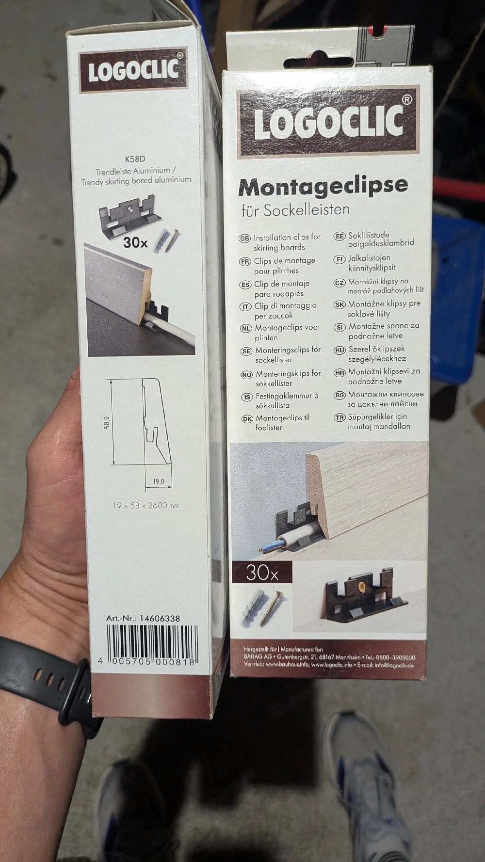 Montageclips