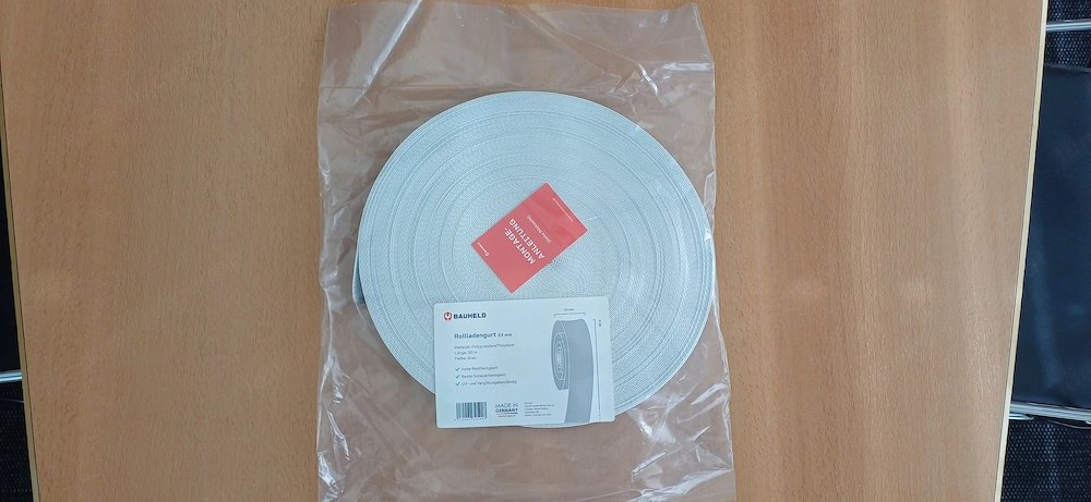 Rollladengurt 23mm Ersatzteile neu