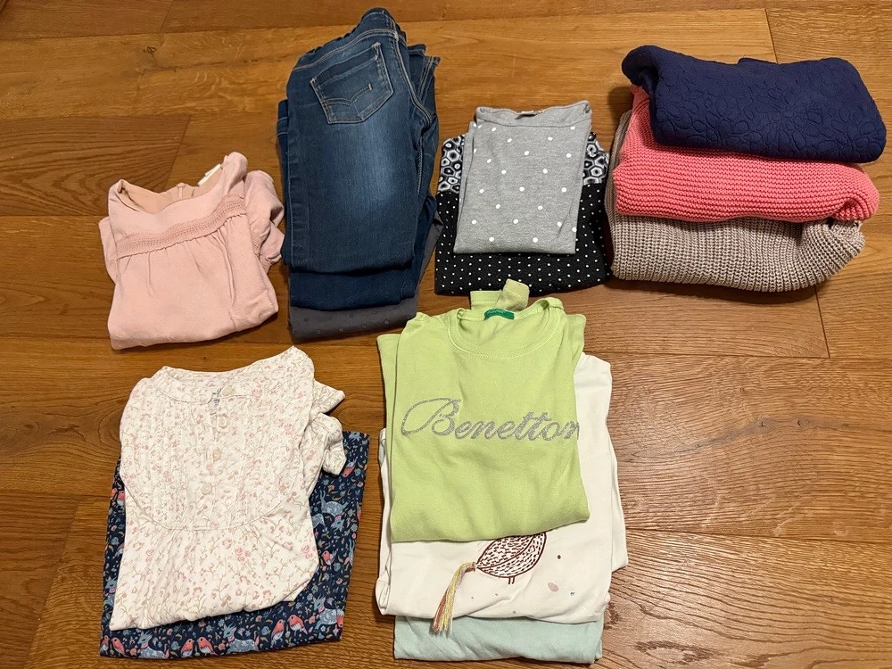 Kleiderpaket Mädchen Grösse 128