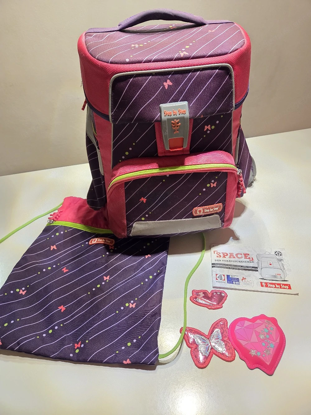 Schultasche mit Turnbeutel 