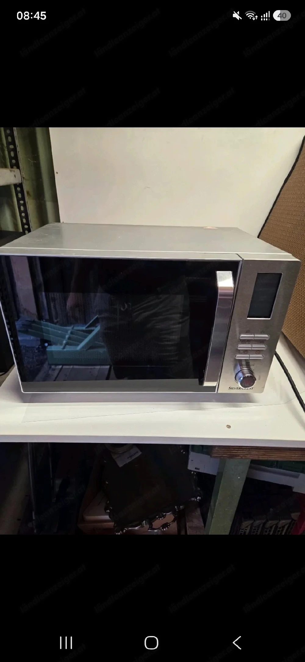 Silvercrest Mikrowelle SMW 800 E2   Neu