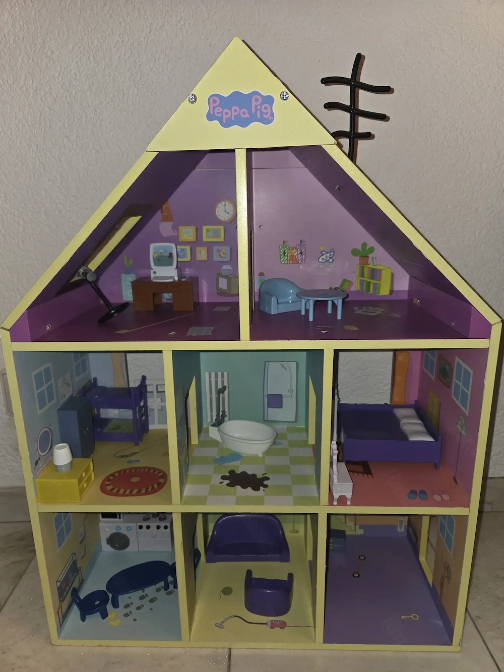 Peppa Wutz Holzhaus mit Orginalkarton