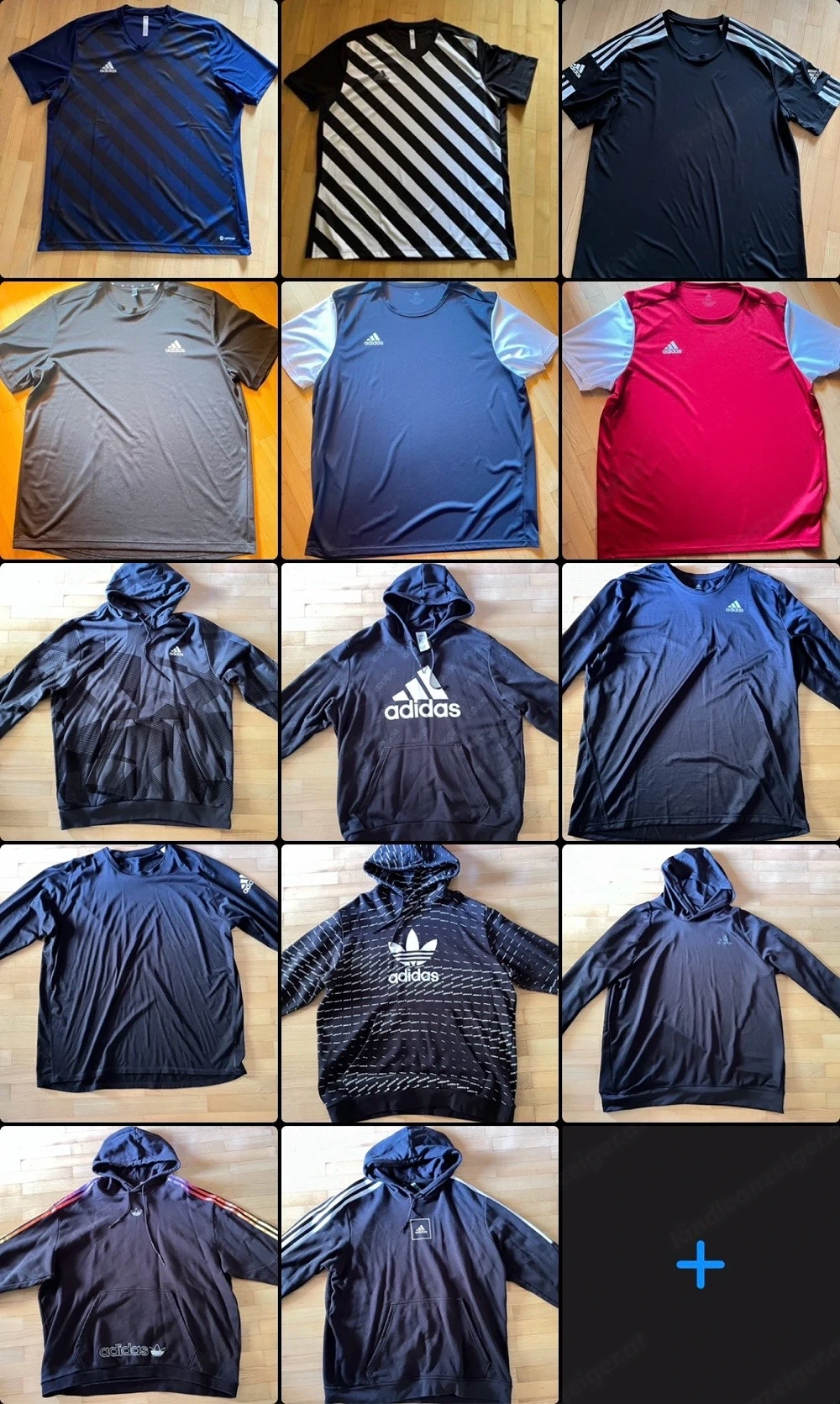 14tlg.schönes Adidas Herren Kleidungspaket Gr.XXL