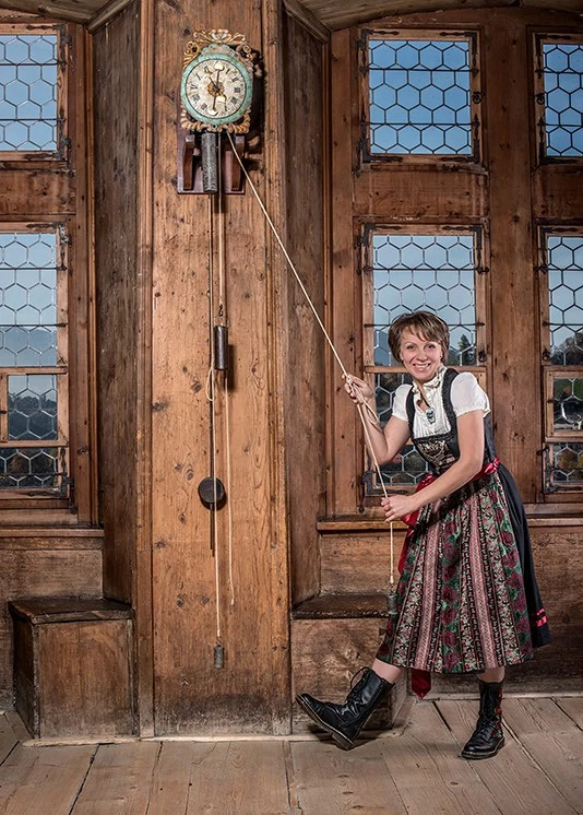 Dirndl der Firma Country Line Gr. 36 mit passender Schürze