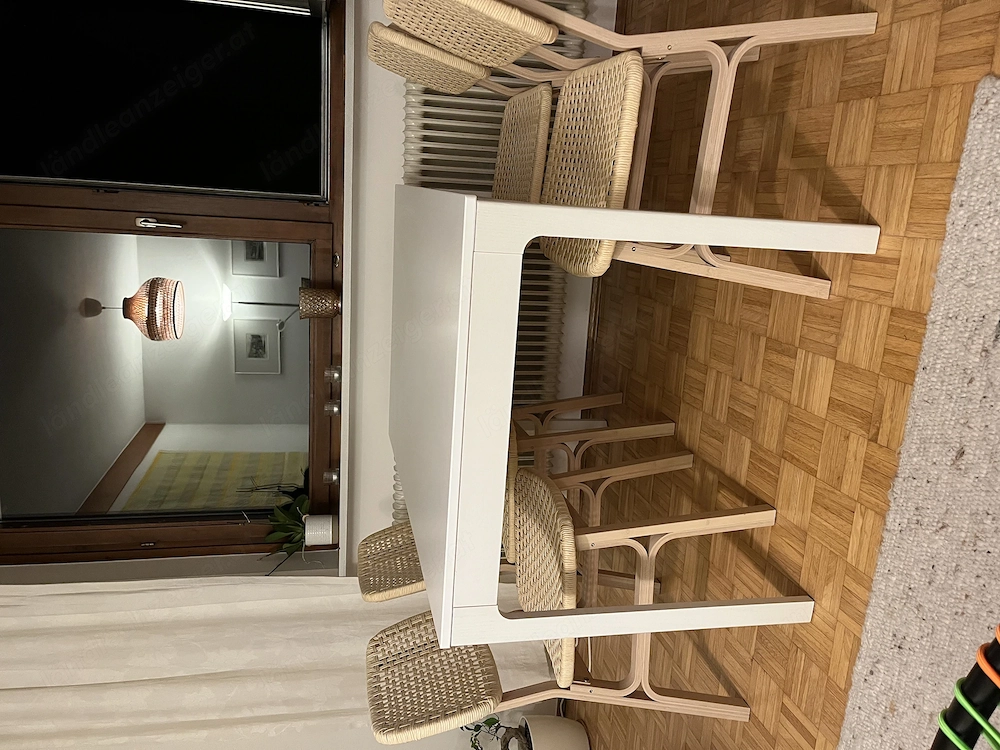 Esstisch ausziehbar Ikea EKEDALEN 120x80cm (ausgezogen 180x80cm)