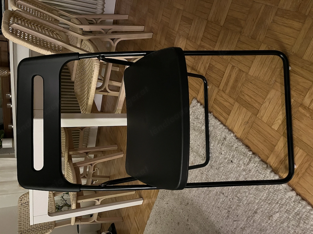 Klappstühle Ikea, schwarz