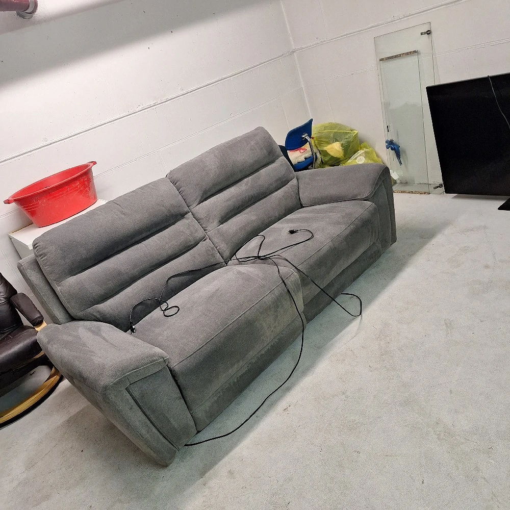 couch mit kopf fussteilbedienung