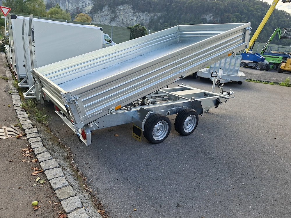 3 Seitenkipper 3500kg Stahlwände