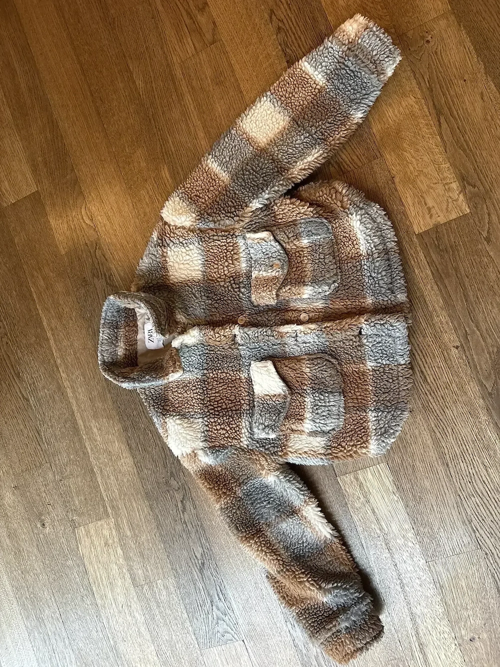 Teddy Plüsch Jacke ZARA in GR 152cm