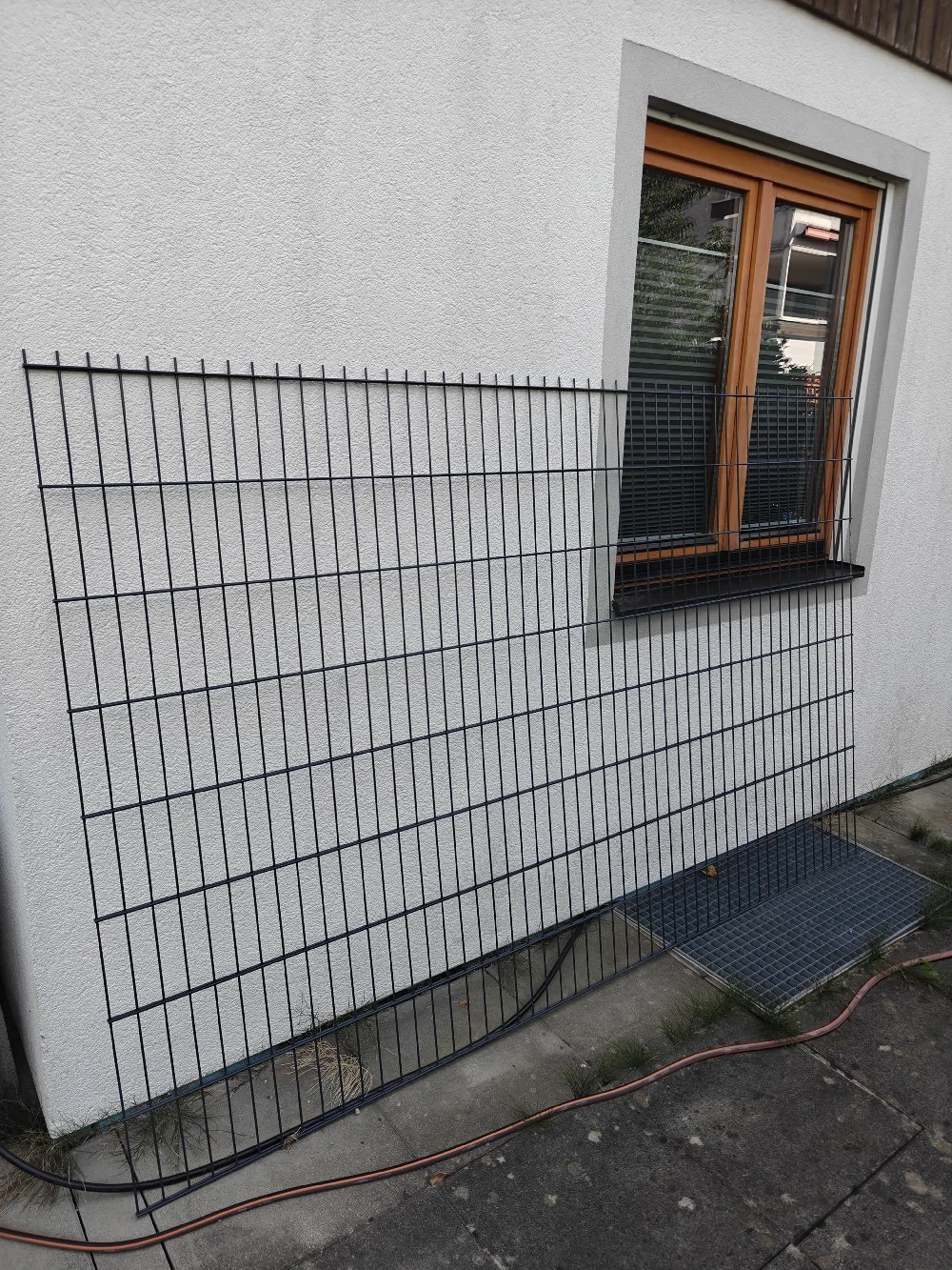 doppelstab Zaun Matte Anthrazit 