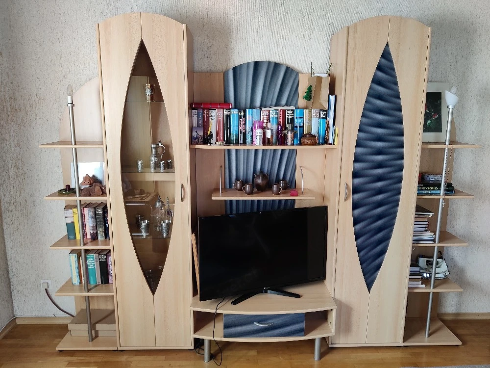 gebrauchte Wohnwand 