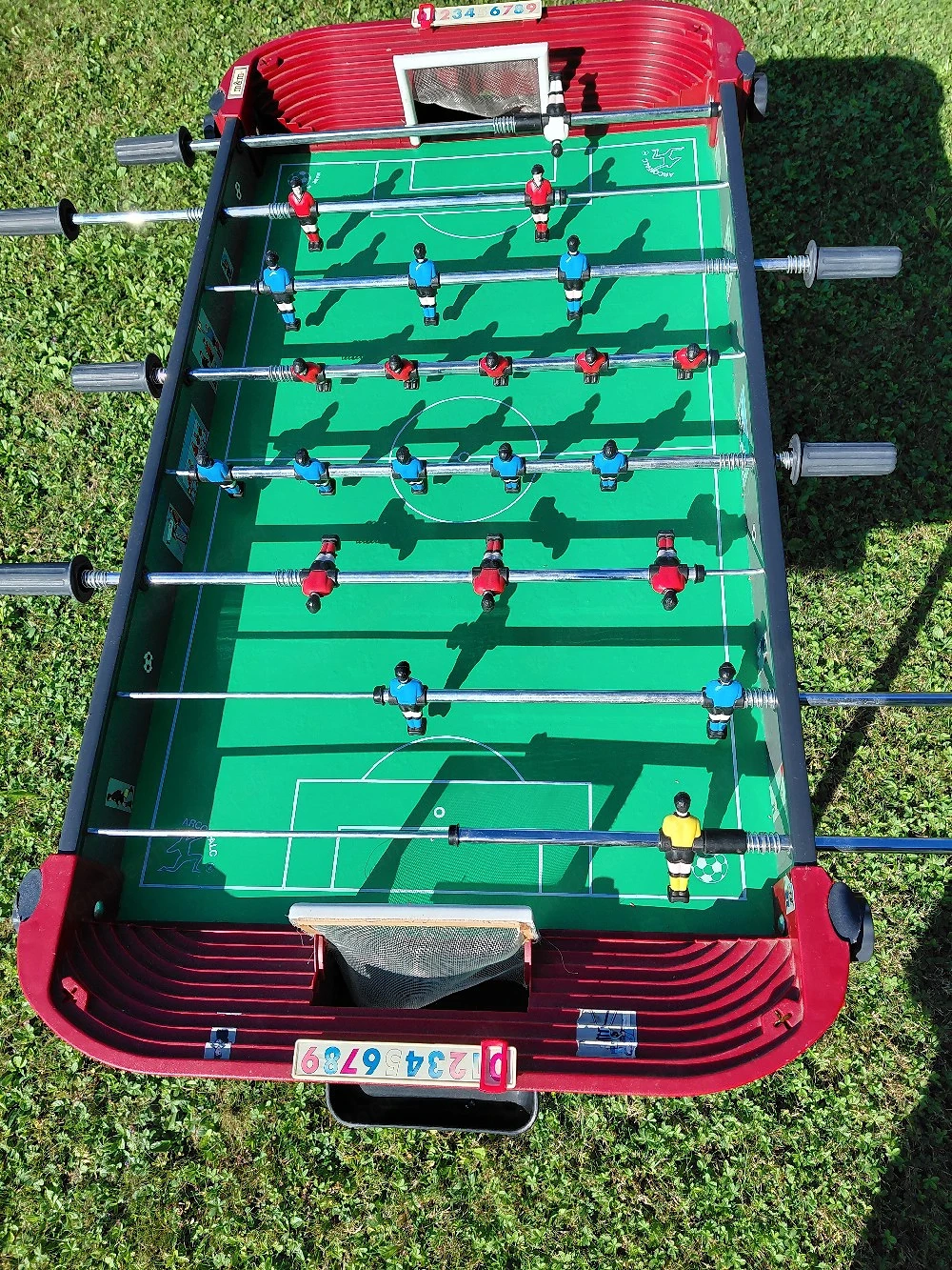 Tischfussballspiel