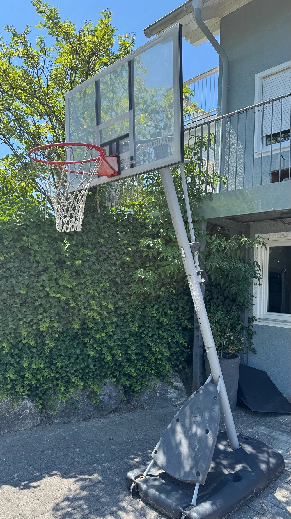 Spalding Basketballanlage   Profi-System höhenverstellbar bis NBA-Maß