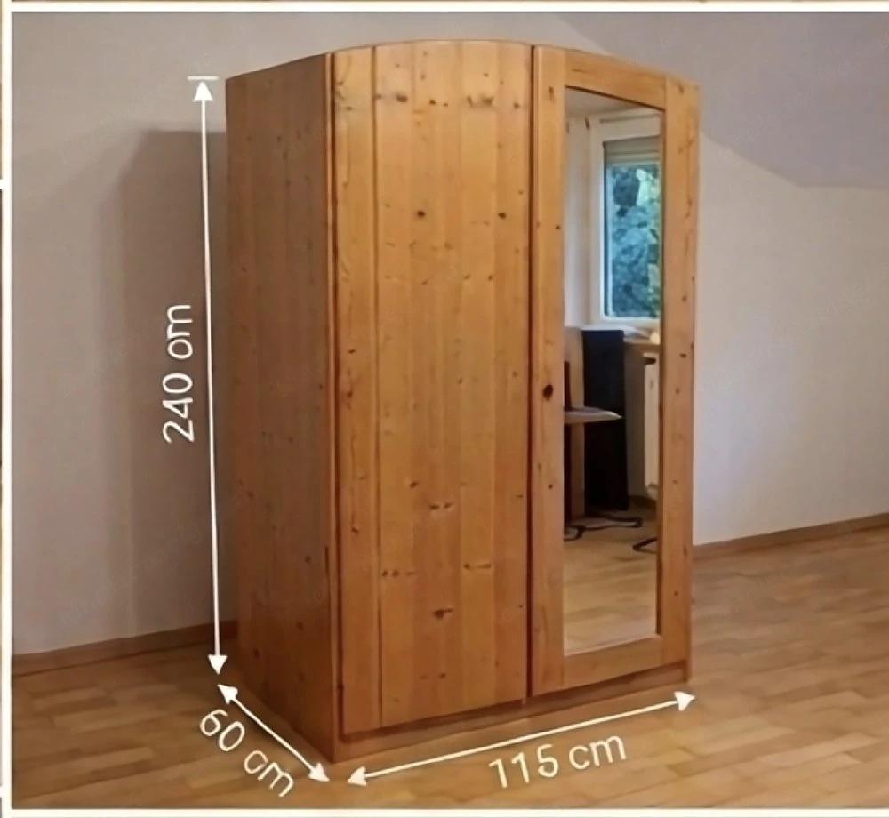 Kleiderschrank. 115x60x240