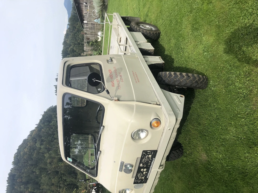 Verkaufe Puch Haflinger 703 AP zum restaurieren 