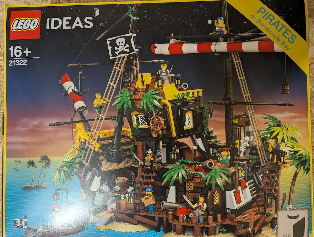 Lego Ideas 21322 Piraten der Barracuda Bay neuwertig 