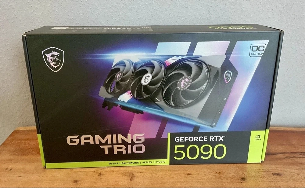MSI GeForce RTX 5090 Gaming Trio OC Grafikkarte Siehe Beschreibung