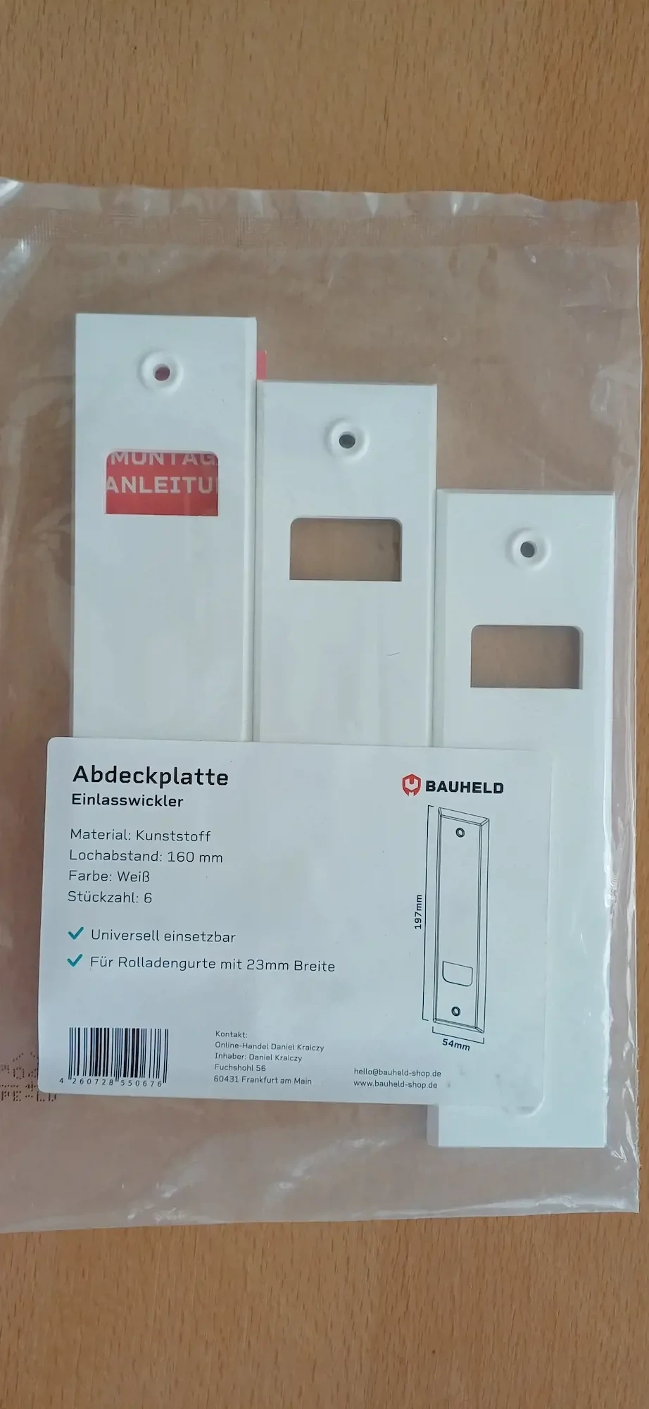 Rollladengurt 23mm Rollladen Ersatzteile neu