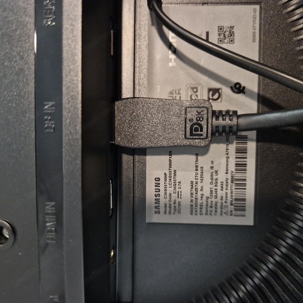 Samsung PC Bildschirm 34 zoll VA Panel günstig zu verkaufen 