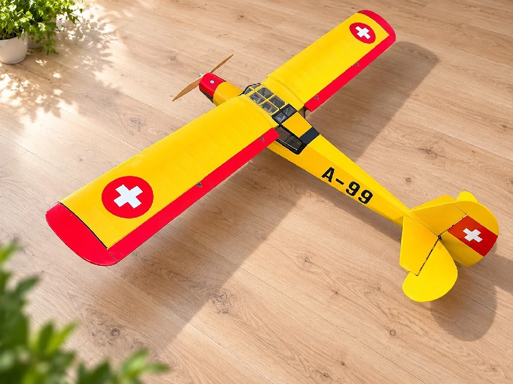 Flugzeug Hochdecker Elektrisch